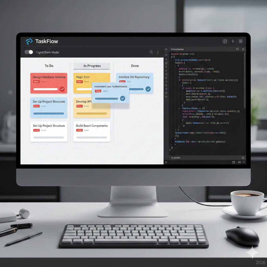 TaskFlow - Kanban Task Manager